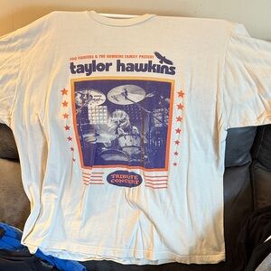 Taylor Hawkins Tribute Concert T-Shirt rare